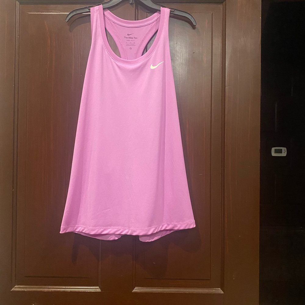Nike Women’s Pink Performance Racerback Tank